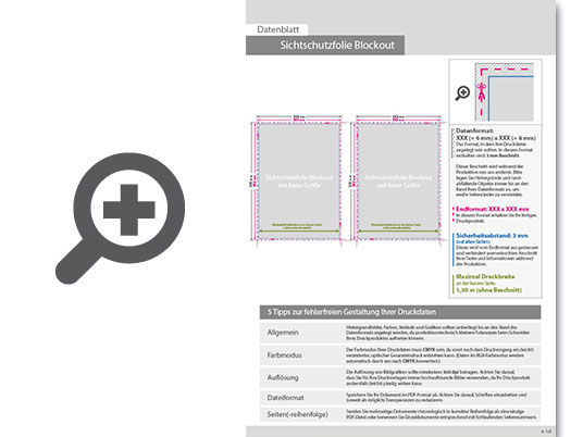 Product Bild wiederabl__sbare_sichtschutzfolie_blockout_mit_freier_gr____e__4_4_farbig_beidseitig_bedruckt