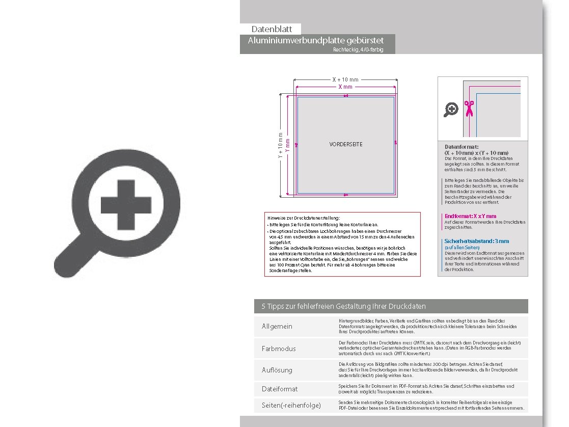 Product Bild aluminiumverbundplatte_kupfer_geb__rstet_mit_freier_gr____e_(rechteckig)__einseitig_4_0-farbig_bedruckt