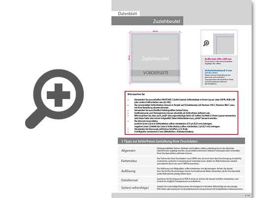 Product Bild zuziehbeutel_gr____e_l__1-farbig__einseitig_bedruckt